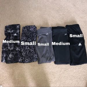 Lot of workout pants